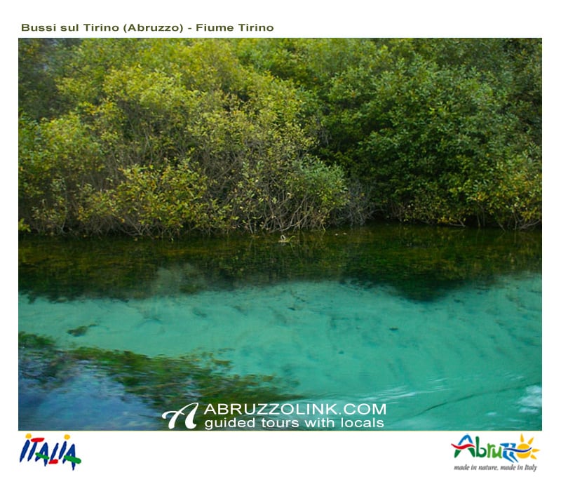 Abruzzolink Guided Tours In Abruzzo With Locals Bussi Canoa Walking Along The Tirino River